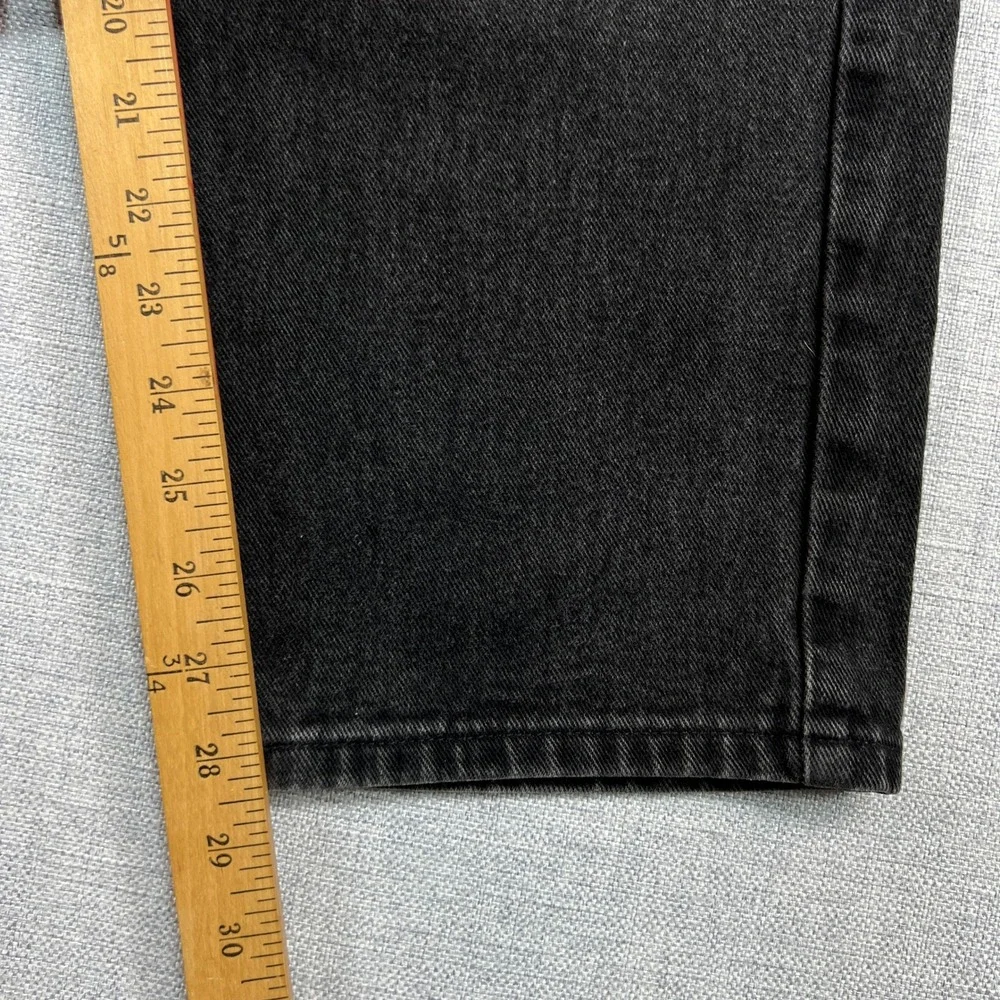 Vintage Tommy Hilfiger Freedom Jeans‎ Black Wash Denim Men 33x28.5 90s Baggy Y2K